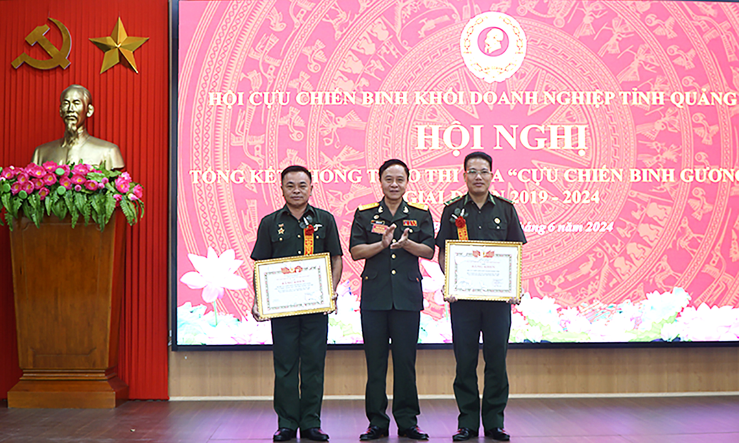 Hội Cựu chiến binh Khối Doanh nghiệp tỉnh: Tổng kết phong trào thi đua "Cựu chiến binh gương mẫu"