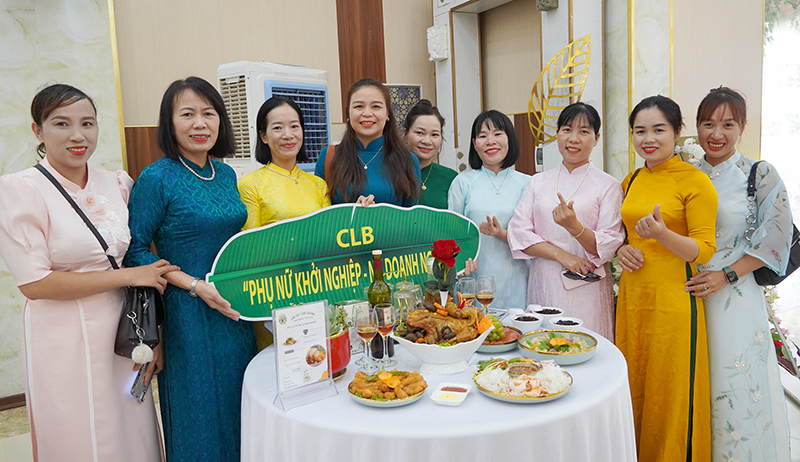 Sản phẩm của chị em Câu lạc bộ “Phụ nữ khởi nghiệp-Nữ doanh nghiệp”