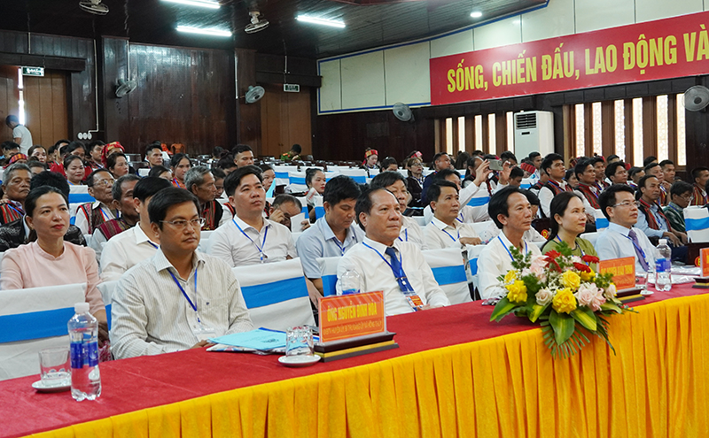Các đại biểu tham dự đại hội.
