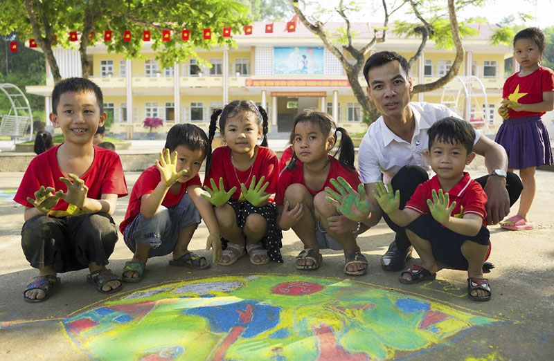 Hoạt động đổi mới phương pháp dạy học ở Trường tiểu học số 1 Phúc Trạch, tạo cho học sinh sự hứng thú trong học tập