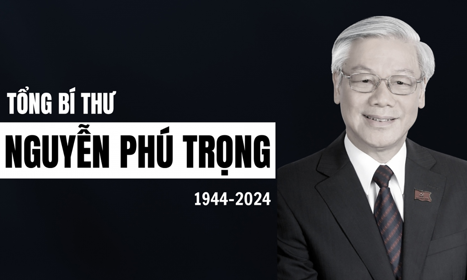 Thông báo tổ chức lễ Quốc tang Tổng Bí thư Nguyễn Phú Trọng