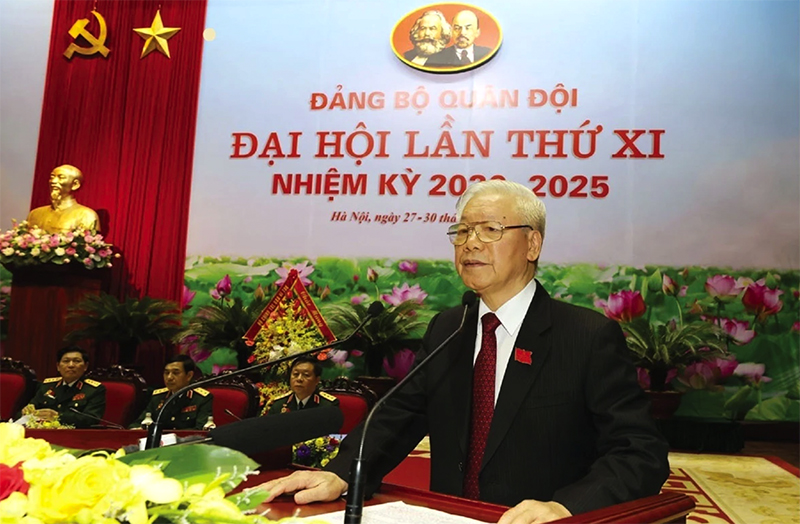 Những phát biểu, chỉ đạo nổi bật của Tổng Bí thư với Quân đội Nhân dân Việt Nam