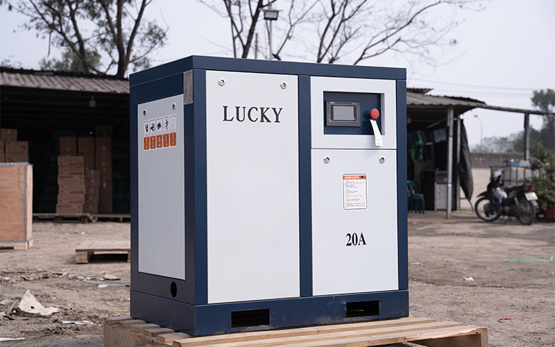 Máy nén khí trục vít Lucky chuyên dùng trong công nghiệp - Điện máy Lucky phân phối toàn quốc