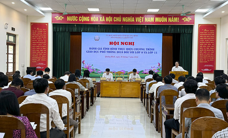 Hội nghị có sự tham gia của đại diện các Phòng GD-ĐT và các Trường THCS -THPT, THPT trên địa bàn tỉnh