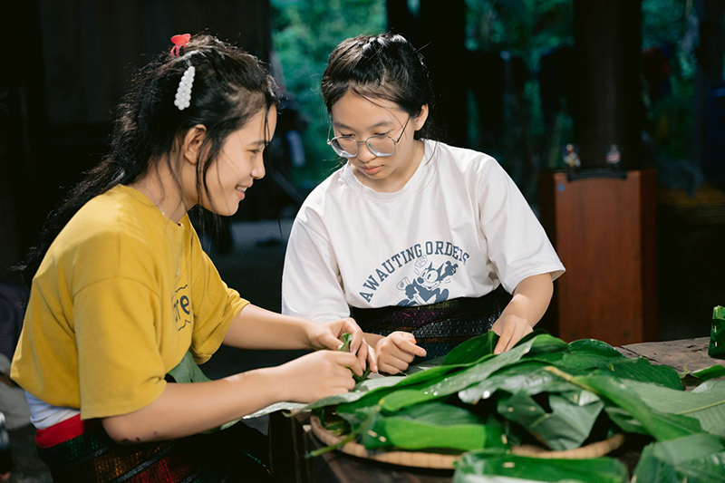 Công ty Netin nỗ lực bảo tồn, phát huy ẩm thực độc đáo của đồng bào Bru-Vân Kiều. Ảnh: Netin