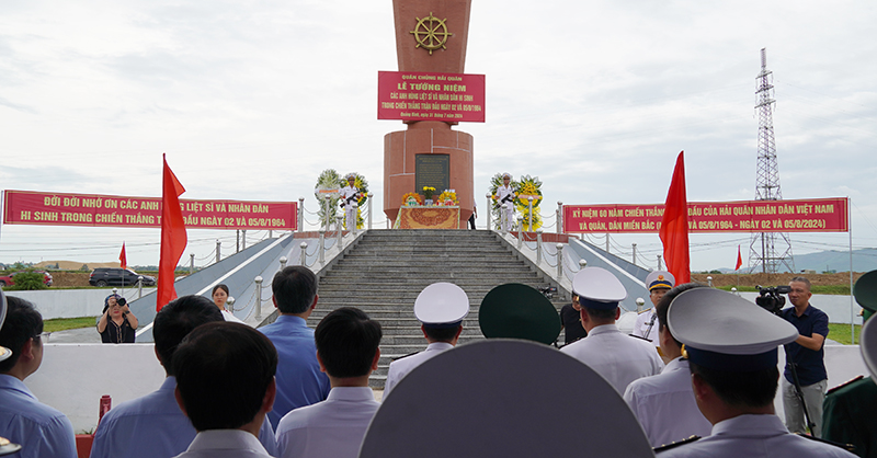 Quang cảnh buổi lễ.