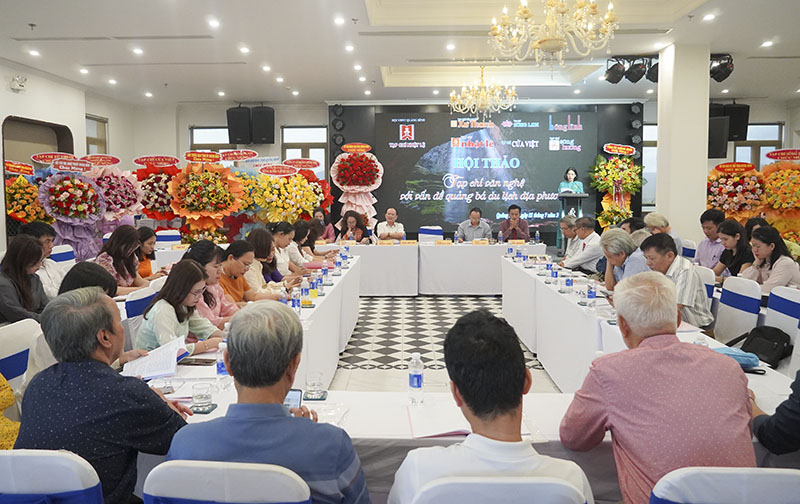 Hội thảo là cơ hội để các tạp chí chia sẻ kinh nghiệm trong trong việc quảng bá du lịch