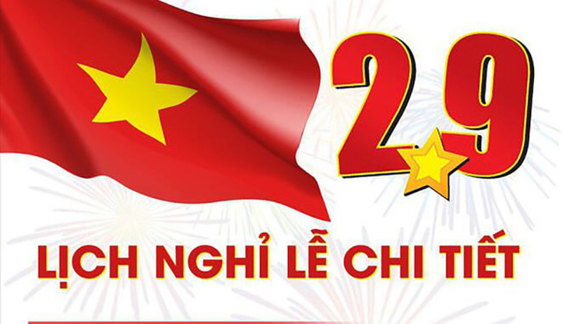 Lịch nghỉ lễ Quốc khánh năm 2024