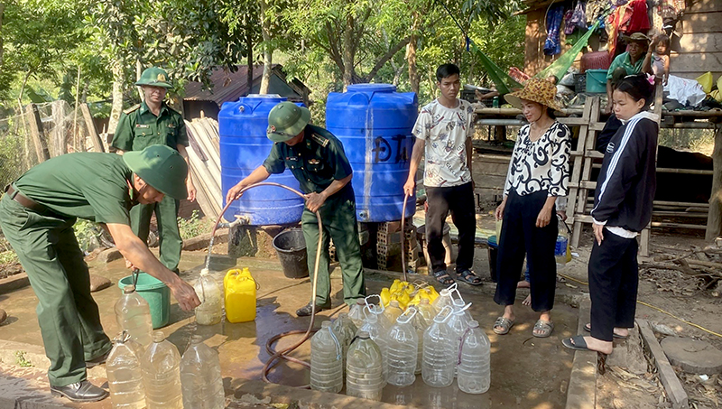 Chương trình “Thứ bảy về bản” hỗ trợ và duy trì hiệu quả mô hình “Giếng nước vùng biên”.