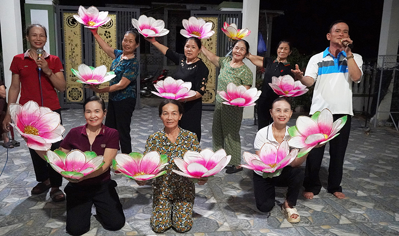 Các CLB VHVNDG trên địa bàn tỉnh được duy trì bởi tình yêu, đam mê của các thành viên dành cho di sản truyền thống cha ông để lại.