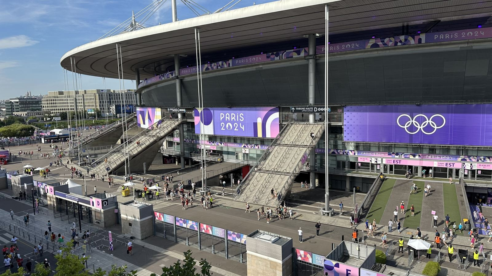 Sân vận động Stade de France. 