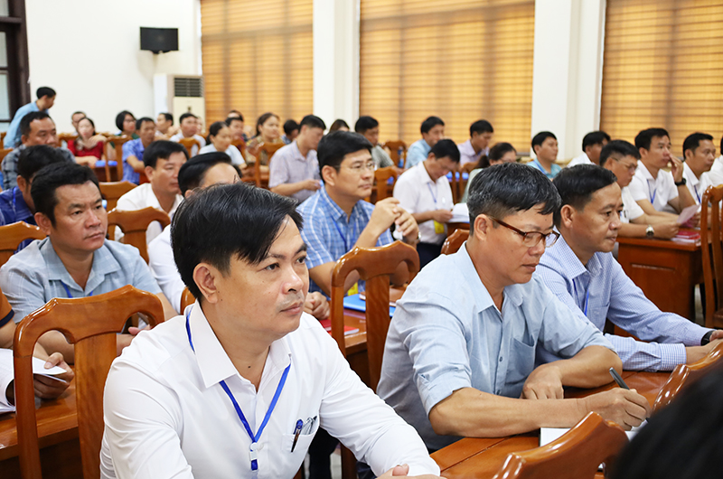 Các học viên tham gia lớp bồi dưỡng.