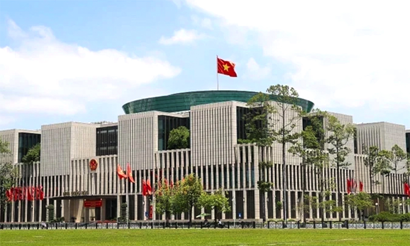 Nhà Quốc hội. (Ảnh: TTXVN)