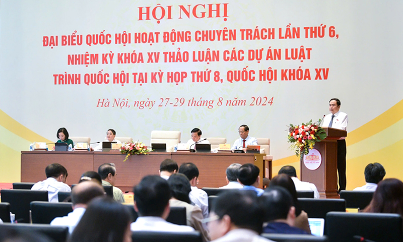 Hội nghị đại biểu Quốc hội hoạt động chuyên trách lần thứ 6.