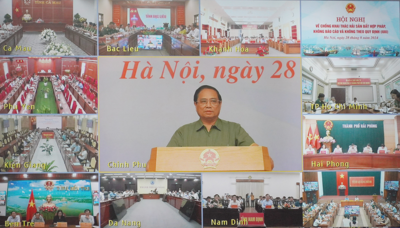Thủ tướng Chính phủ Phạm Minh Chính phát biểu chỉ đạo tại hội nghị.