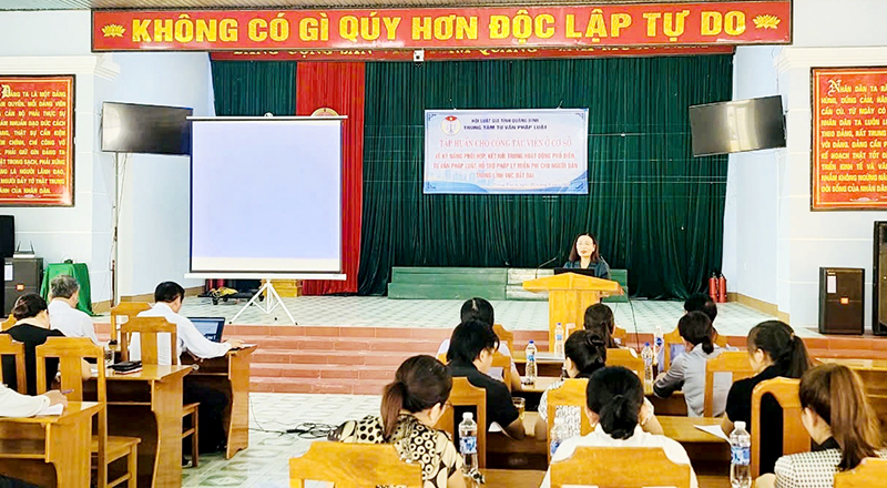 Tăng cường tuyên truyền và phổ biến pháp luật về lĩnh vực đất đai