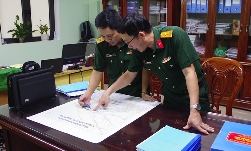 Kiểm tra dữ liệu kết luận địa bàn.