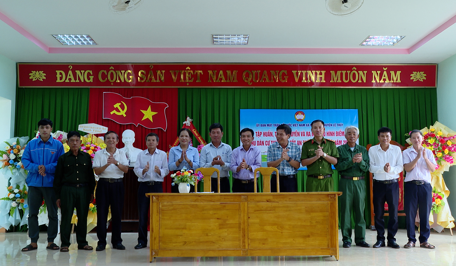 Lệ Thủy: Ra mắt mô hình "Khu dân cư bảo đảm trật tự, an toàn giao thông"