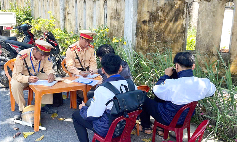 Bố Trạch: Nỗ lực bảo đảm trật tự, an toàn giao thông