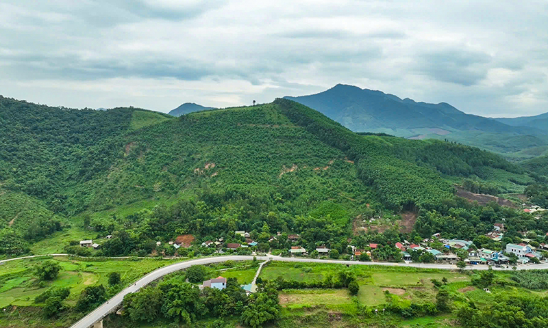 Đồi Phòng Không tại thôn Đồng Lâm, xã Đức Hóa (Tuyên Hóa).