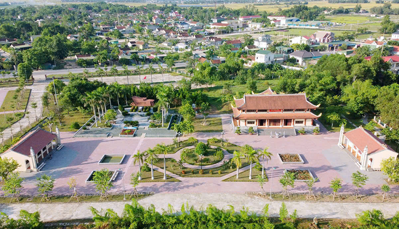  Khu tưởng niệm Anh hùng liệt sỹ Lý Tự Trọng (huyện Thạch Hà, Hà Tĩnh) (ảnh do Ban quản lý Khu tưởng niệm Anh hùng liệt sỹ Lý Tự Trọng cung cấp).