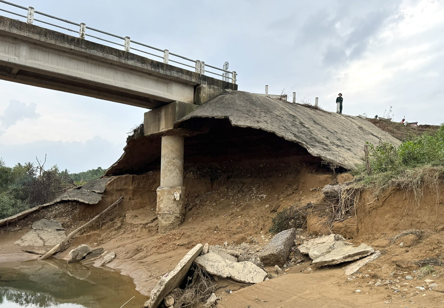 Nỗi lo sạt lở đất…