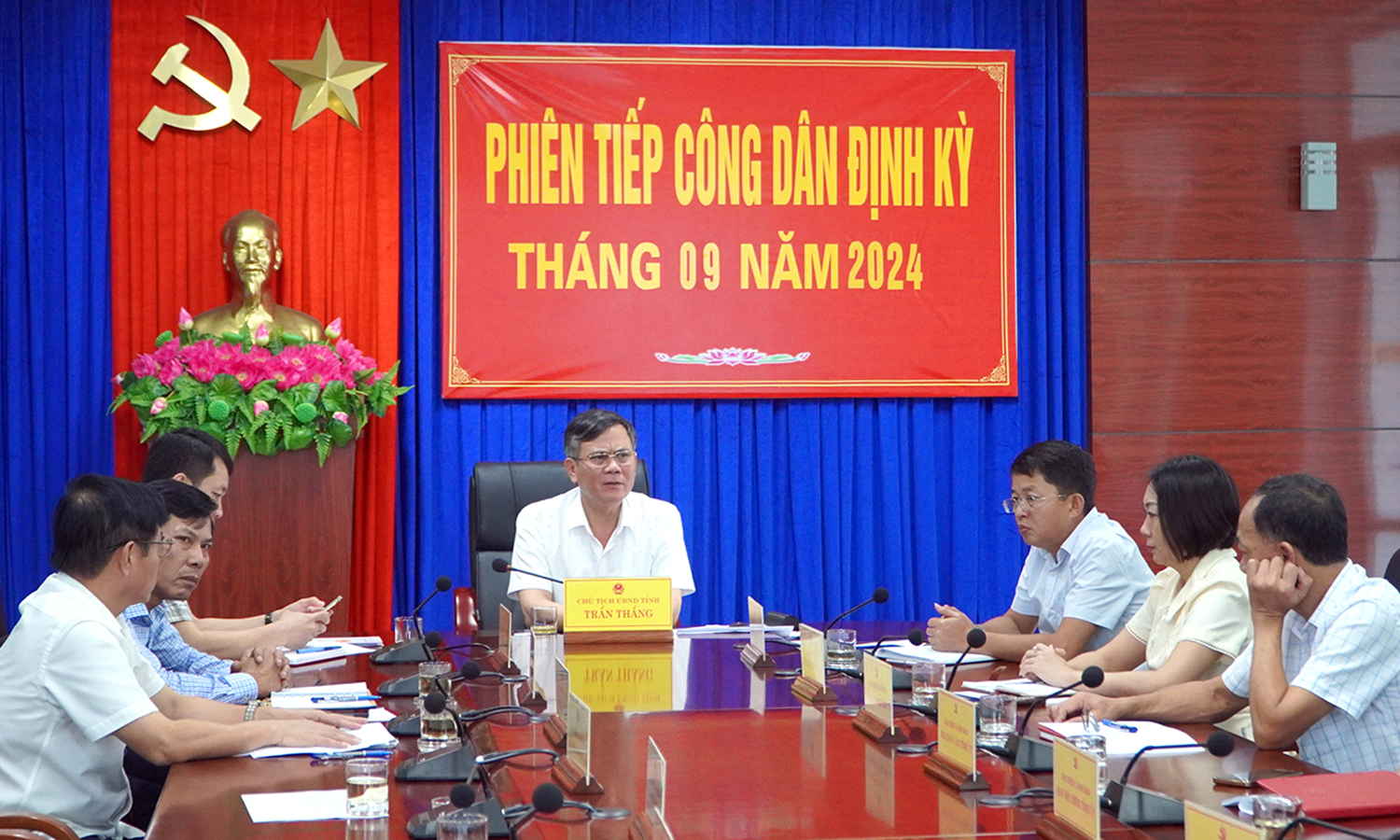 Phiên tiếp công dân định kỳ tháng 11/2024