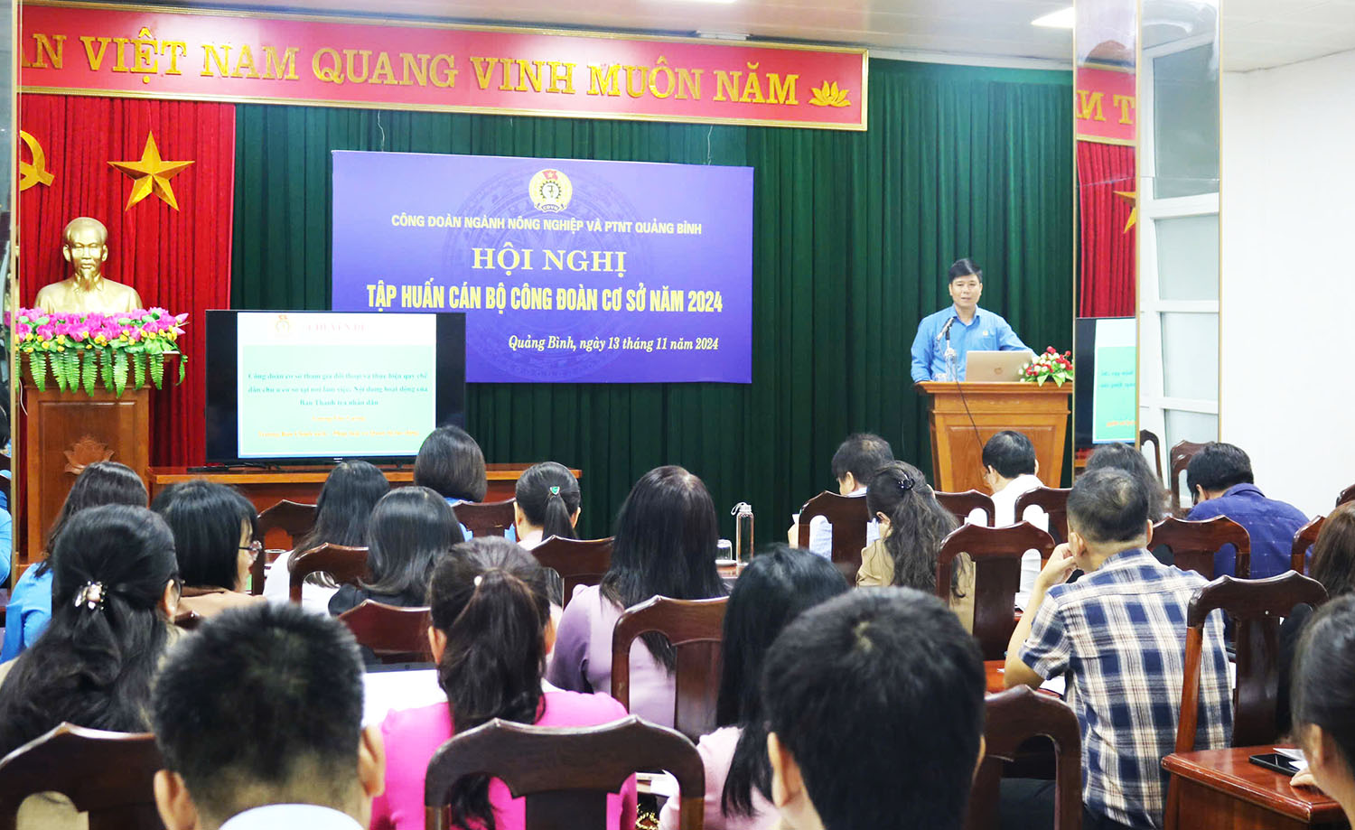 Tập huấn nghiệp vụ công đoàn ngành Nông nghiệp-Phát triển nông thôn