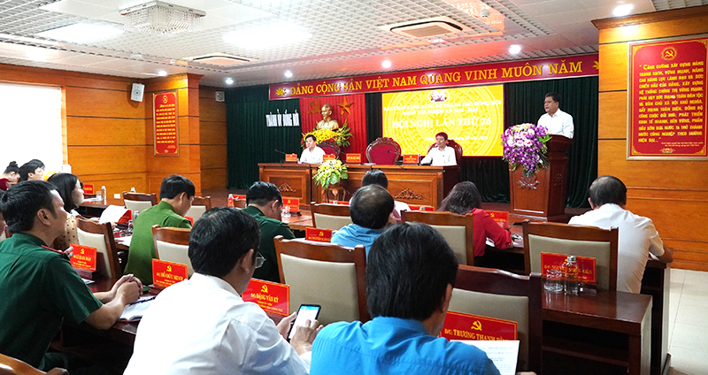 Thành ủy Đồng Hới và các cấp ủy trực thuộc đã thực hiện tốt các bước chuẩn bị đại hội đảng các cấp nhiệm kỳ 2025-2030.