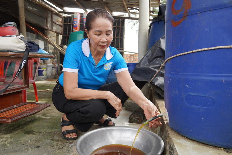 Hợp tác xã Chế biến thủy sản Nhân Trạch phát triển sản xuất mang lại hiệu quả cao.