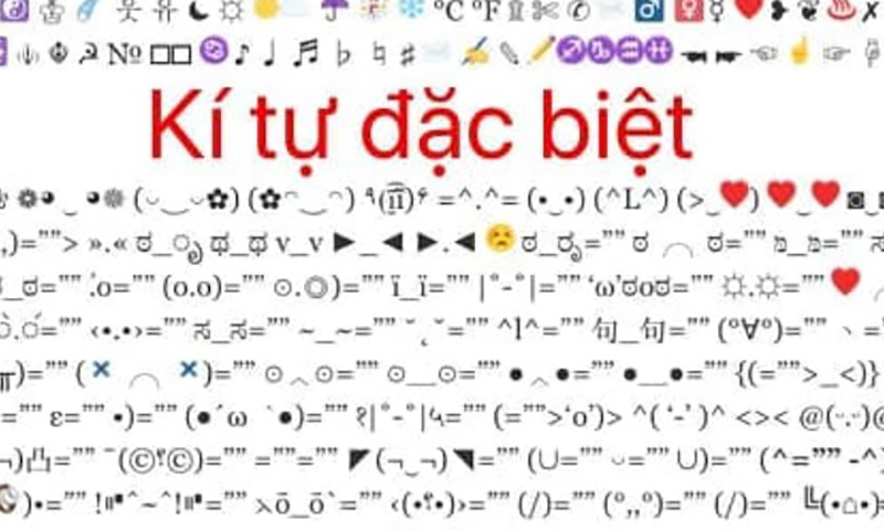 Tạo ký tự độc nhất chỉ với 1 click từ kitudacbiet.co.