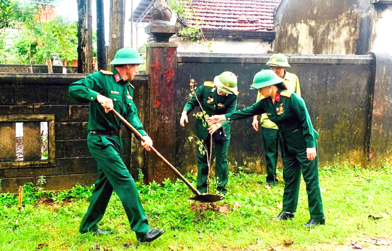 Góp sức xây dựng quê hương