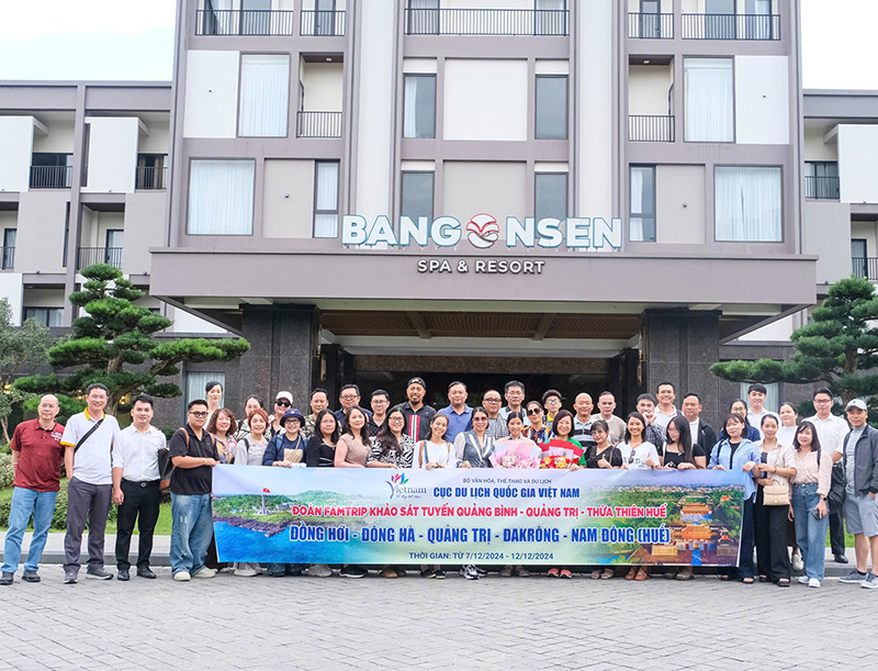 Quảng Bình đón đoàn famtrip do Cục Du lịch quốc gia tổ chức