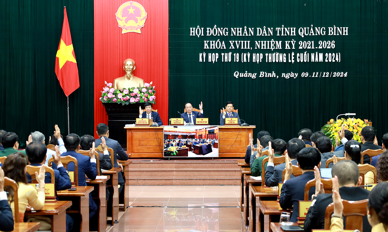 Bế mạc kỳ họp thứ 19, HĐND tỉnh khóa XVIII