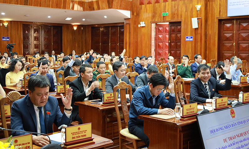 Nghị quyết về việc miễn nhiệm, xác nhận kết quả bầu chức vụ Chủ tịch UBND tỉnh