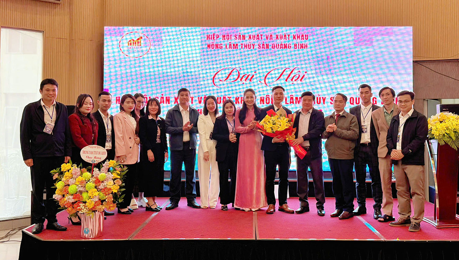 Đại hội Hiệp hội sản xuất và xuất khẩu nông lâm thủy sản Quảng Bình