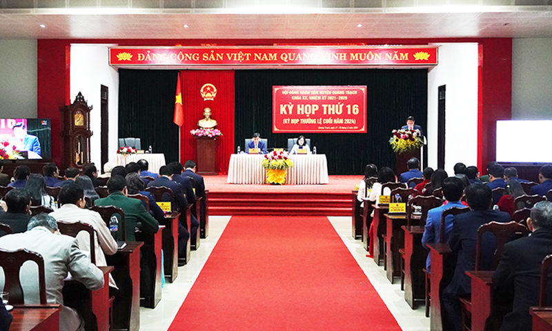Quảng Trạch: 16/17 chỉ tiêu kinh tế-xã hội đạt và vượt kế hoạch