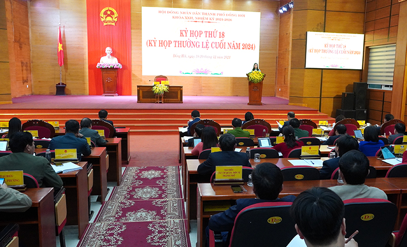 HĐND TP. Đồng Hới: Đề ra giải pháp phát triển kinh tế-xã hội năm 2025