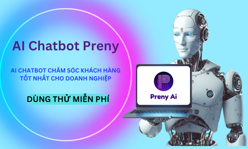 AI chatbot Preny-AI chatbot chăm sóc khách hàng tự động