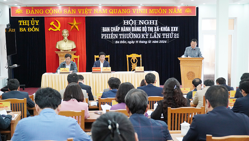 Quang cảnh hội nghị.