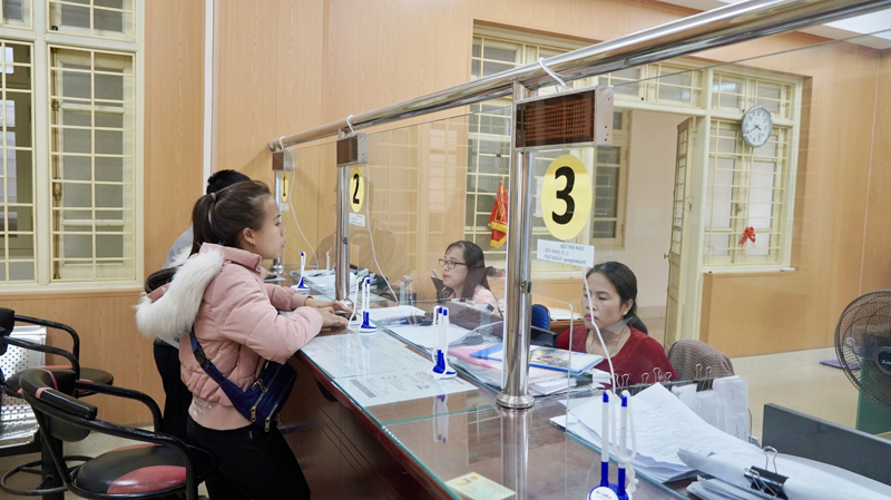 Cán bộ BHXH tỉnh tích cực triển khai công tác thu, phấn đấu hoàn thành kế hoạch đề ra.