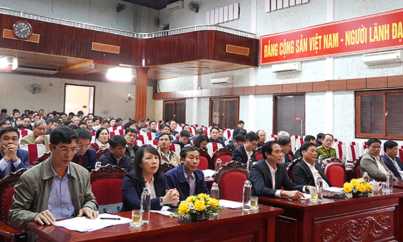 Bố Trạch: Chuẩn bị các điều kiện tổ chức thành công đại hội đảng các cấp