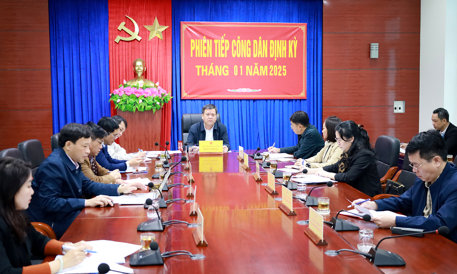 Lãnh đạo tỉnh tiếp công dân định kỳ tháng 1/2025