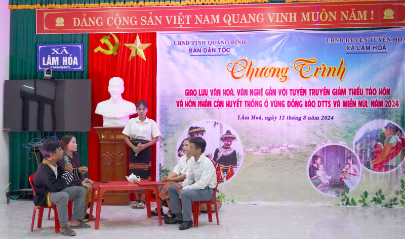 Điểm nhấn truyền thông phòng, chống tảo hôn và hôn nhân cận huyết thống