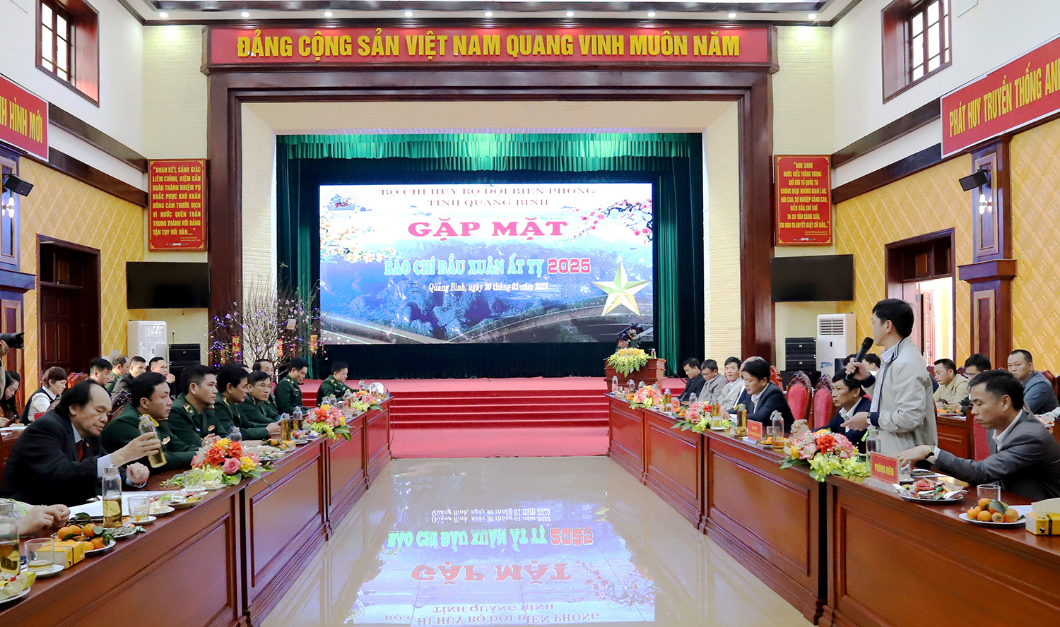 Bộ đội Biên phòng tỉnh gặp mặt các cơ quan báo chí