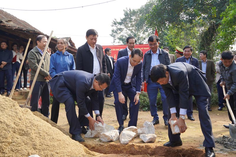  Khởi công xóa nhà tạm, nhà dột nát tại huyện Bố Trạch trong năm 2025.