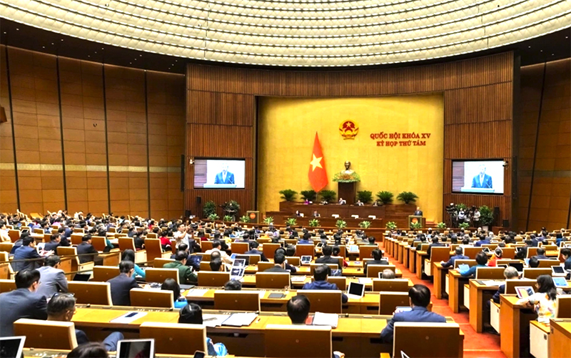  Tổng Bí thư Tô Lâm phát biểu tại phiên khai mạc kỳ họp thứ 8, Quốc hội khóa XV, nhấn mạnh yêu cầu tháo gỡ  "điểm nghẽn " thể chế.