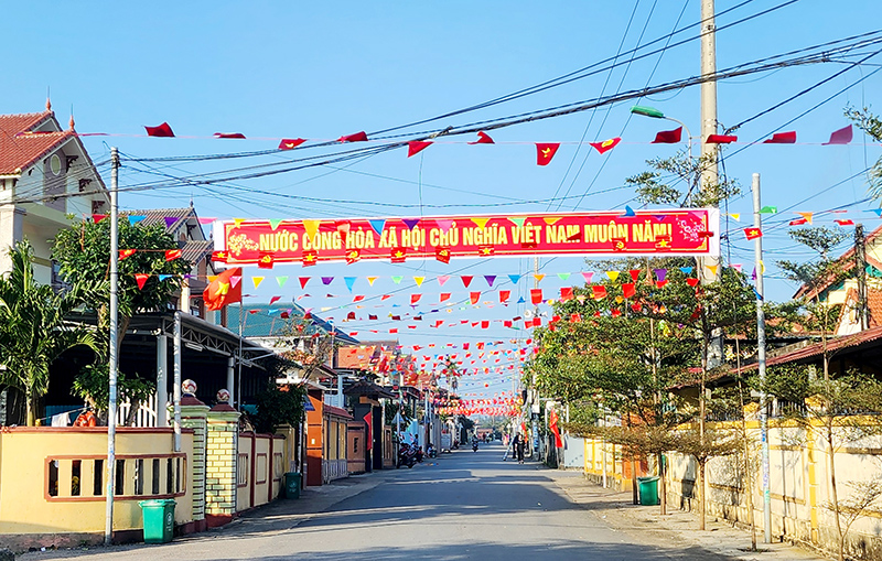 Quang Phú-Làng quê đáng sống vào Xuân