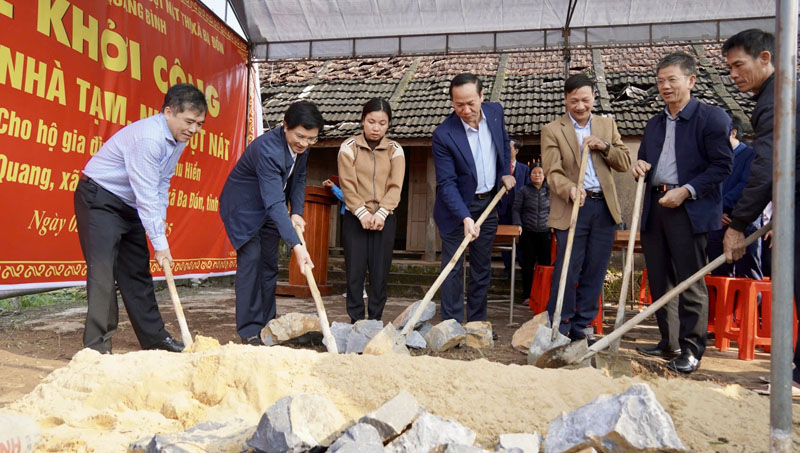 Hoàn thành xóa 34 nhà tạm, nhà dột nát