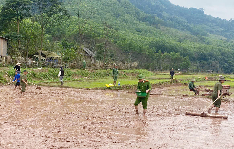 Minh Hóa: Tích cực chăm sóc cây trồng vụ đông-xuân